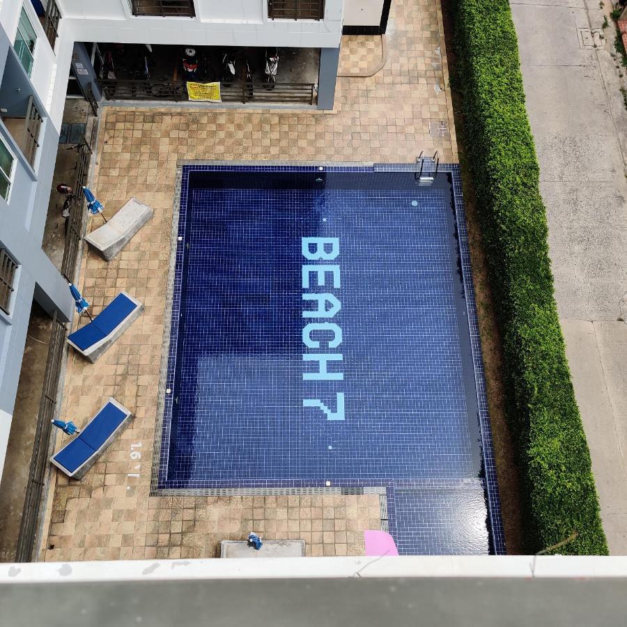 Beach 7 Condo Studio 012 Haat Jomtien Eksteriør bilde